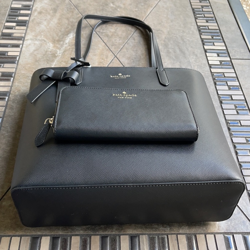 Kate Spade brynn tote & Kate Spade brynn large continental wallet - Picture 2 of 16